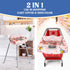 PILLANI Shopping Cart Cover for Baby, High Chair Cover for Restaurant Seat - Grocery Cart Cover for Baby Girl and Boy