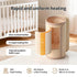 BOKASM 6000 Portable Baby Milk Bottle Warmer for Breastmilk and Formula Feeding,Travel Baby Bottle-Feeding Breast Milk