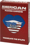 Lingo American Playing Cards | Travel Flashcards | Learn American Slang Vocabulary - 52 Essential Translations