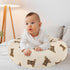 SWESEN Muslin Nursing Pillow Cover, Soft Removable Cover for Breastfeeding Pillows, Pillow Slipcover for Baby Boys