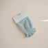 Pack 2 mushie Baby Bath Mitt | Organic Cotton | of (Sea Mist)