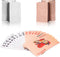 2 Packs Standard Playing Card Decks - Waterproof Plastic Poker Cards for Texas Hold'em, Blackjack, and More