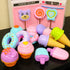 17 Set, Set GIFTEXPRESS PCS Pretend Play Food Dessert Sweet Treats Assortment, Donuts, Cupcakes, Ice Cream, Candy Bars