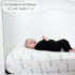 1 Pack, 100% 52"x28" LollyBanks Muslin Crib Sheet Cotton Baby Crib Sheet for Boys and Girls, Soft and Breathable