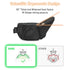Backpack 2-in-1 IULONEE Baby Carrier with Hip Seat Detachable Hands-Free Infant Carrier Baby Sling Wrap Comfortable