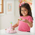Set Set 3+ Melissa & Doug Triple-Layer Party Cake Wooden Play Food - Birthday Cake Pretend Food Play for Toddlers, Kids