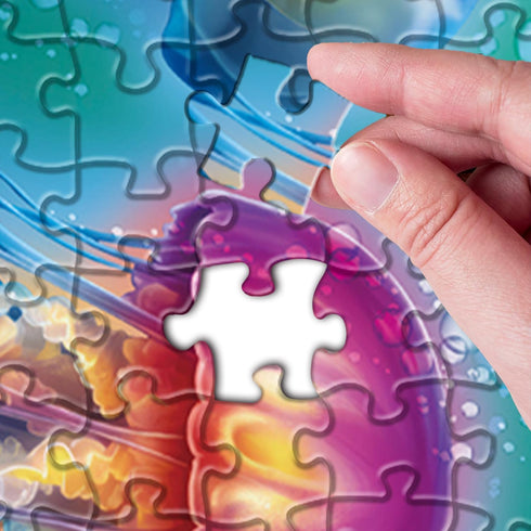 Magical Jellyfish Puzzle - 1000 Piece Puzzles for Adults - Colorful Jellyfish Jigsaw Puzzles