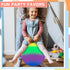 Poen 2 Pcs Hopper Ball - Jumping Hopping Ball with Air Pump for Kids, Bouncy Ball for Boys Girls Exercise and Games