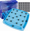Magnetic Chess Game: Portable Magnetic Chess Game with 30 Stones, Fun Table Top Multiplayer Strategy Game