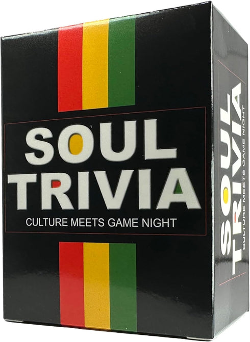 Soul Trivia - Celebrate African-American Urban Culture with 100 Trivia Cards for Game Nights