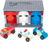 (7 3+ Melissa & Doug Toy Keys and Cars Wooden Rescue Vehicles and Garage pcs) Toddler Pull Back Toys, Toy Garage