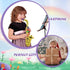 Treela Set of 3 Musical Instruments - Saxophone, Trumpet, and Horn for Beginners with Colorful Keys for Boys & Girls
