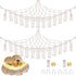 Stuffed Animal Hammock with LED Light, 2 Pack Toy Hammock for Stuffed Animals Storage for Kids, Corner, White