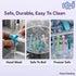 36+ 6 Pack PBnJ Baby Silicone Teether Tubes for Babies, Infant Teething Toys, Soft Chew Sticks for Sore Gums, Baby
