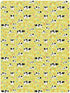 miaozhen 1 Pack 52x28 Cotton Baby Crib Sheets Soft Farm Animal Cow Flowers Colorful Crib Mattress Sheet for Nursery