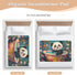 Yoogain 52" 34" Cartoon Panda Retro Bathtub Bed Underpads Waterproof Washable Potty Training Cover Breathable Pee Mats
