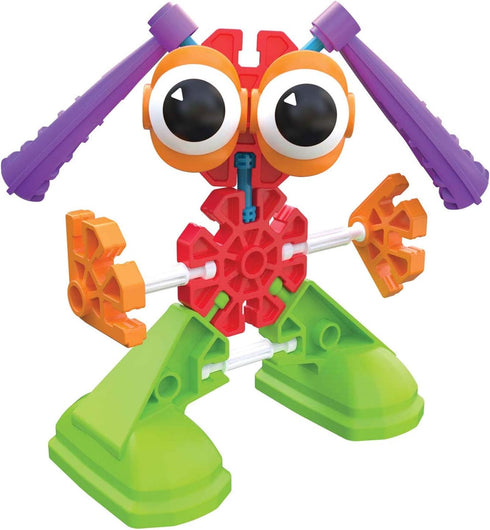 KID K’NEX Budding Builders Building Set, 100 Pieces, Ages 3 and Up, Preschool Educational Toy