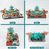 Set 14+, (2350 Micro Chinese Building Blocks for Adults, Classical Suzhou Garden Architecture with Cherry Blossom Tree
