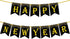 KatchOn Gold and Black Happy New Year Banner - Large 10 Feet Glitter Backdrop for New Years Eve Party Supplies