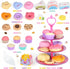 Set 3-5,PRE-WORLD Set 3-6 Tea Party for Toddles Musical Kids Tea for Little Girls