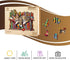 Cat Wooden Puzzle for Adults, Unique Animal Shape Jigsaw Puzzles for Family and Friends, 280pcs
