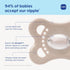 16+ Pack (1 1 1 3-Count Pacifier, Months, Variety Original, Air + Night Pacifier), Unisex