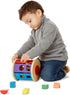 Melissa & Doug Match and Roll Shape Sorter | Classic Wooden Toy for Kids
