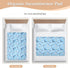 siphylline 52" 34" Cartoon Cute Sea Animal Blue Extra Large Resuable Changing Pad Covers Waterproof Washable Crib Pee