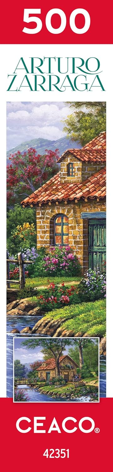 Ceaco 500 Piece Jigsaw Puzzle - Arturo Zarraga Cottage by The River