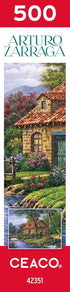 Ceaco 500 Piece Jigsaw Puzzle - Arturo Zarraga Cottage by The River