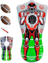 65 Preferred Toys Inflatable Football Target Net Toss Game - Double-Sided Throwing Practice Football Stuff with Mini