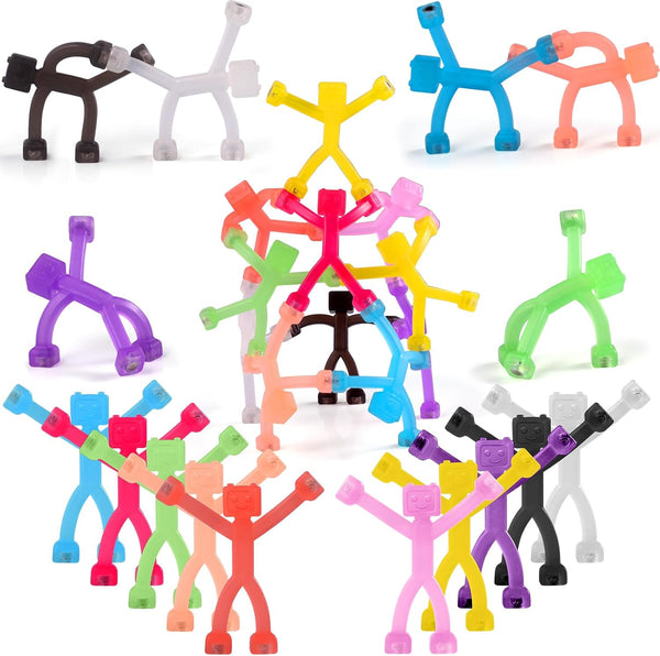 24 pcs Magnetic Travel Toys for Kids, Creative, Portable and Educational, Magnetic-People-Magnet-Men: