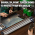 2 16.14 Inch Barydat Pcs Playmat Tube Round Compatible with MTG Play Mat Holders Playmat Case TCG Clear Artwork Tube