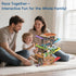 Playsets 6 2 3 Wooden Race Track Car Ramp Racer Toy for Tollders, Dinosaur Car Ramp Toy Vehicle with Mini Cars - Fine