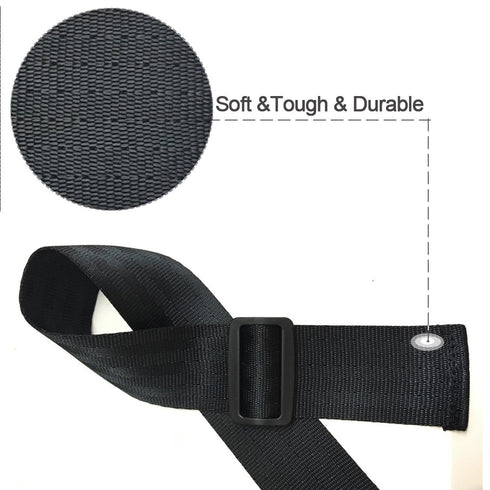 ZARPMA Baby High Chair Security Straps 2 Point Replacement Harness Belt for Child Safety Strap (1M Length)