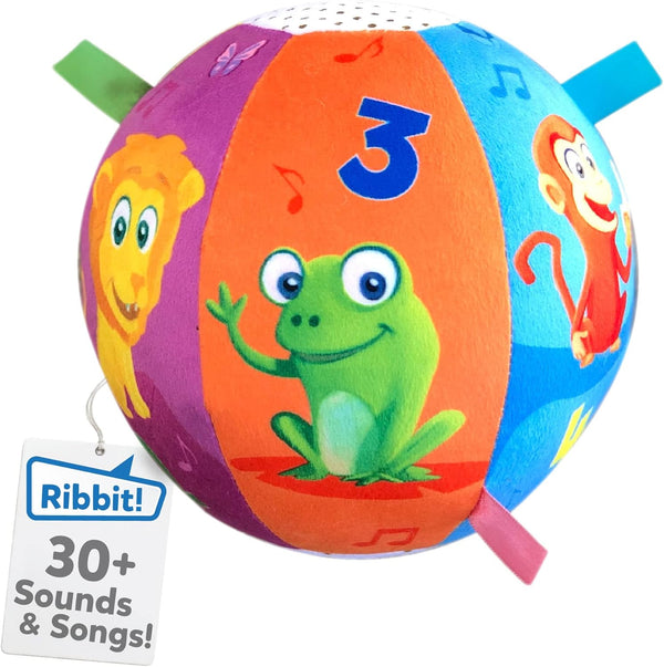 Move2Play Hilariously Interactive Baby Ball with Music & Sound Effects, 1st Birthday Gift for Boys & Girls