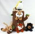 Special Edition Plush Treehouse with Five Stuffed Forest Animals - Tree Stump Included