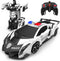 BLUEJAY Transform Rc Cars for Boys 4-12, 2.4Ghz 1:18 Scale Remote Control Car Transforming Robot