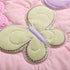 CribMATE 1 PC Butterfly Crib Quilt Baby Girl Bed Cover Baby Gift Idea
