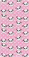 SEHANY Cute Cartoon Panda Fitted Crib Sheet 52"x28" - Soft Breathable Cotton Baby