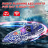 2.4Ghz 360 Swimming 8-12 Mini Remote Control Boat RC Boat Rotating LED Lights bulit-in Rechargeable Battery Pool
