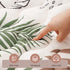 71"x59" Tummy Bunnikins & Clover Baby Mats for Floor, Thicken Soft Play Mat, Foldable and Non Slip One-Piece Crawling