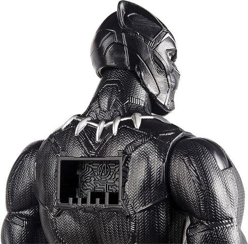 Marvel Titan Hero Series Black Panther Action Figure, 30 Cm Toy for Children Aged 4 Years and Up, Inspired Universe