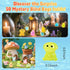 50 Pcs Mystery Bag Easter Day Gifts for Kids: Mini Resin Animals Glow in the Dark Figurines, Mini Figures Blind Bags