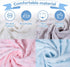 Letter(47"x60") KAINSY Personalized Baby Blanket, Custom Name Baby Blanket for Boy Girl, Double Layer Dotted Backing