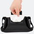 Janoiuc Baby Wipes Dispenser, Portable Wet Wipes Pouches Dispenser, Canvas Refillable Wipe Holder,