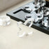 NIKKY HOME Acrylic Tic Tac Toe Wood Board Game Classic Coffee Table Decor Decorative Wooden Travel Game for Family