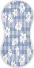 YETTASBIN Flower Plaid Muslin Baby Burp Cloth, Super Soft Absorbent Cotton Burp Rag