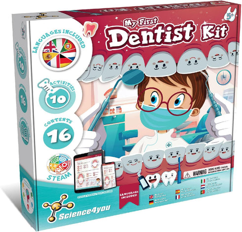 Science4you Dentist Kit for Kids - Dentist Toys for Kids + Doctors
