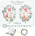 Twins Baby Monthly Blanket for Girls boy, Newborn Month Blanket, Soft Flannel